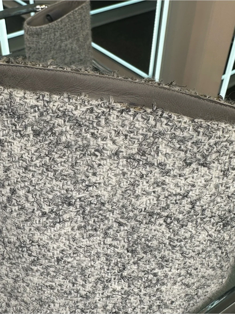 Chanel tweed short Riding Boots from Fall 2021